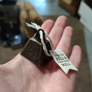 Rustic Brown Metal Bell